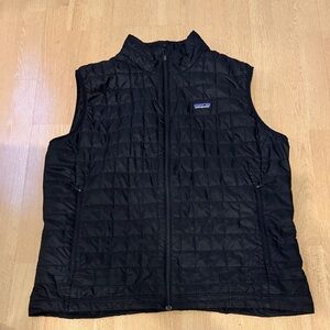 Patagonia Nano Puff Vest Black XXL Men Insulated Puffer Lightweight EUC